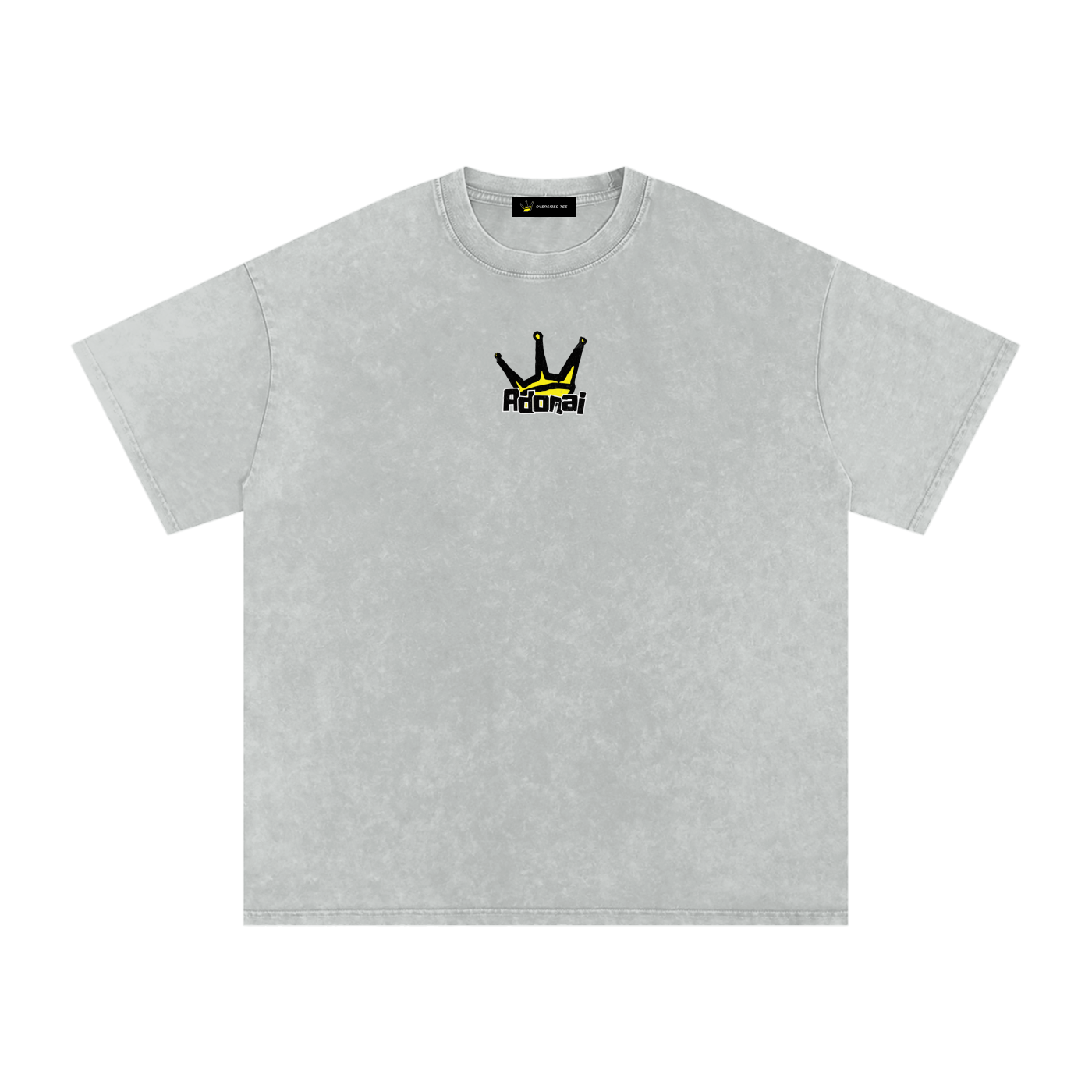 All We Need is Jesus | Snow Washed Oversized Tee
